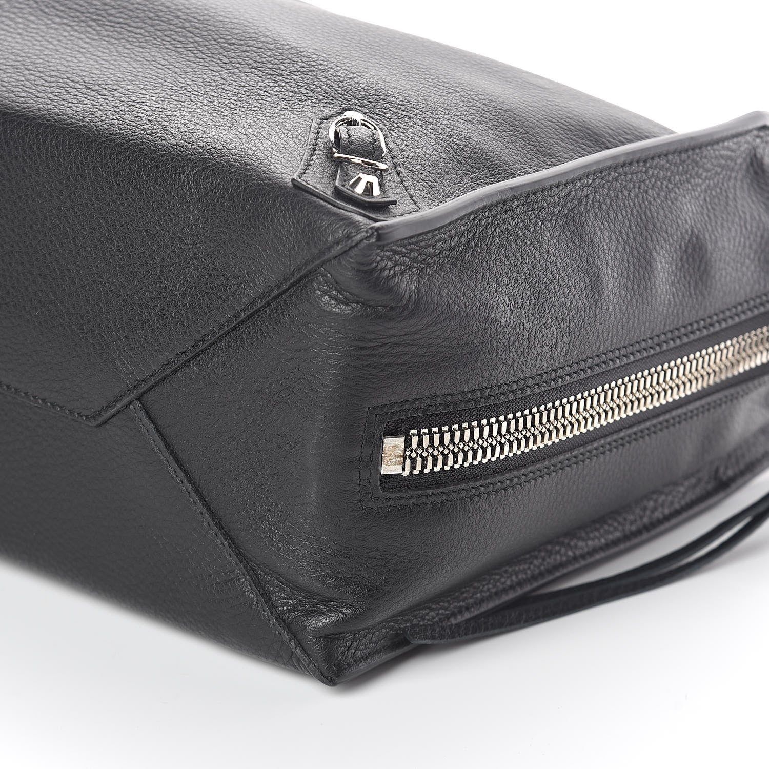 Balenciaga Veau Papier B4 Zip Around Tote Black 9 of 9