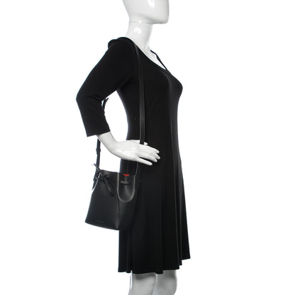 Mansur Gavriel Calfskin Mini Mini Bucket Bag Black Flamma 2 of 8