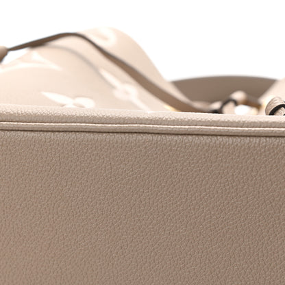Louis Vuitton Empreinte Monogram Giant Neonoe MM Tourterelle Creme 11 of 12