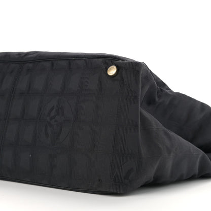Chanel Nylon Medium Travel Tote Black 10 of 11