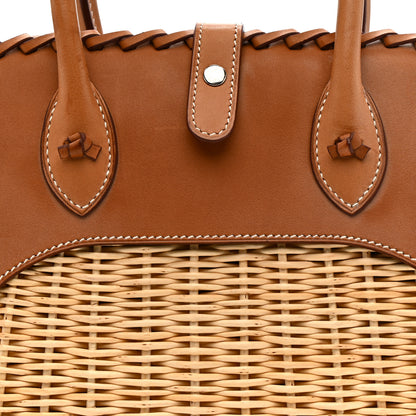 Hermes Wicker Osier Barenia Picnic Bolide Natural Fauve 8 of 14