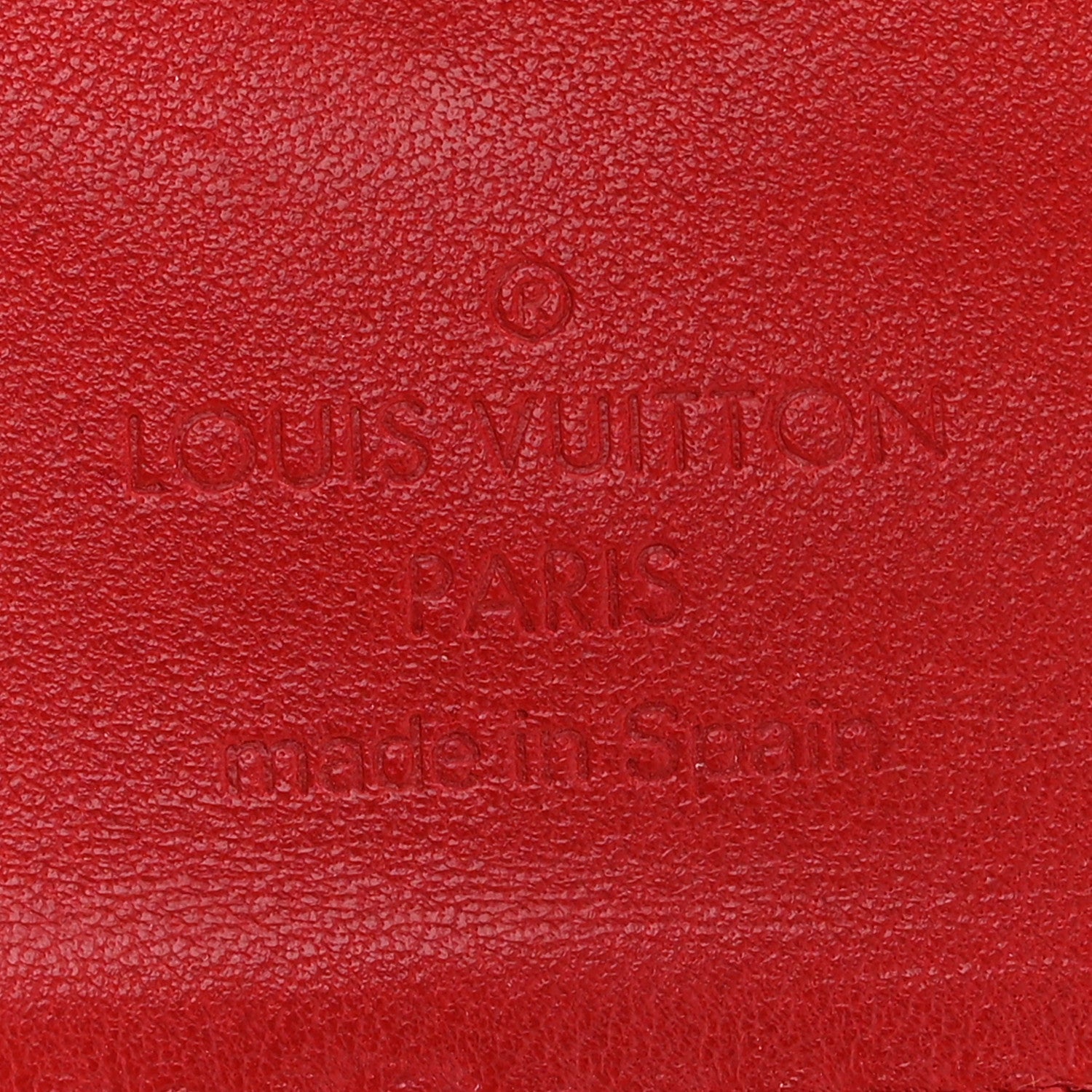 Louis Vuitton Vernis Small Ring Agenda Cover Red 6 of 9
