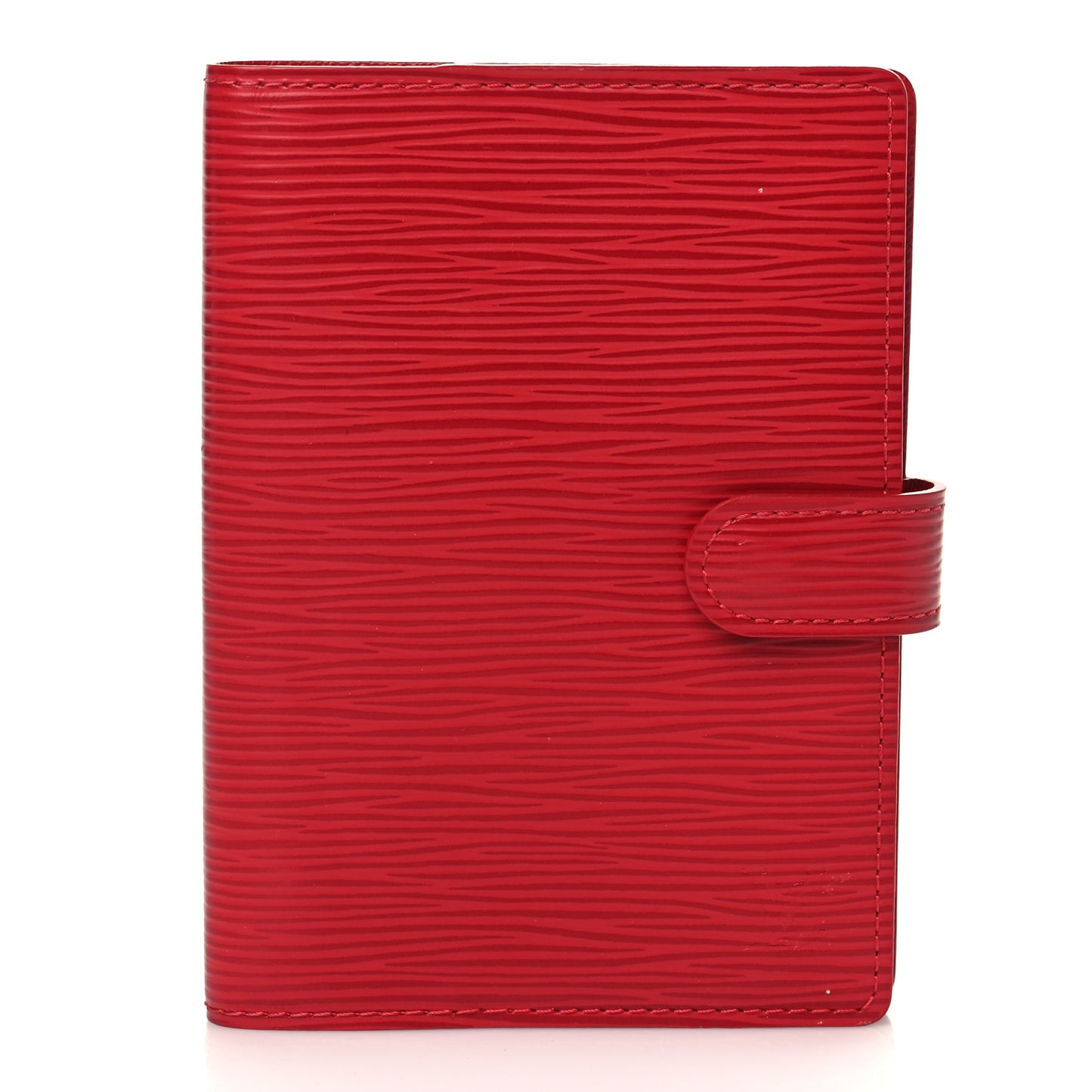 Epi Small Ring Agenda Cover Rouge