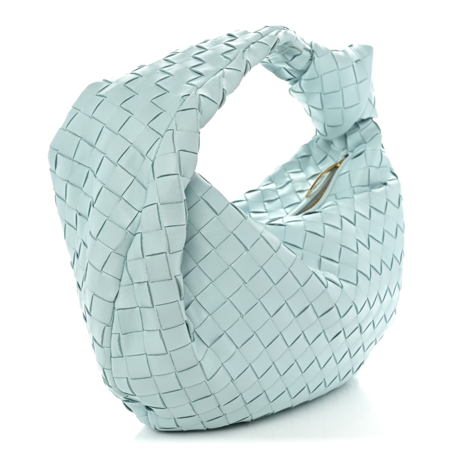 Bottega Veneta Nappa Intrecciato Teen Jodie Hobo Teal Washed 3 of 10