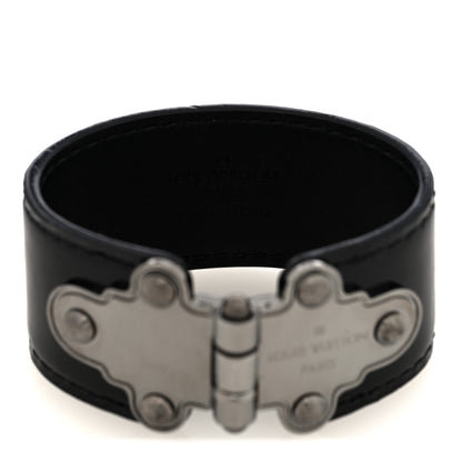 Louis Vuitton Vernis Save It Bracelet 17 Black 4 of 4