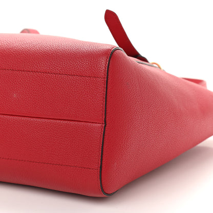 Prada Vitello Daino Shopping Tote Rosso 11 of 11