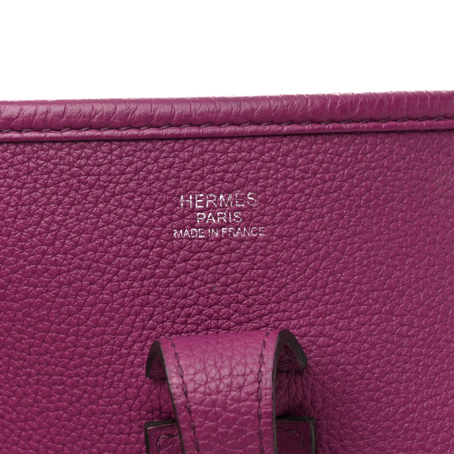Hermes Taurillon Clemence Evelyne III PM Tosca 6 of 12