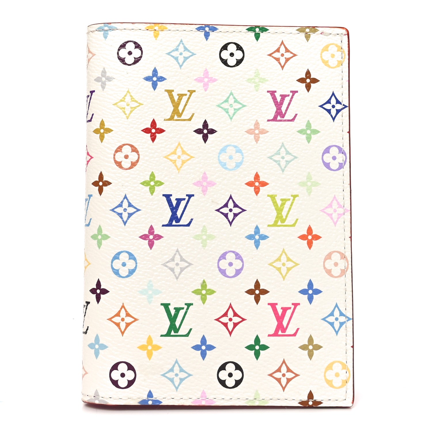 Louis Vuitton LV X TM Monogram Multicolor Passport Cover White 1 of 7