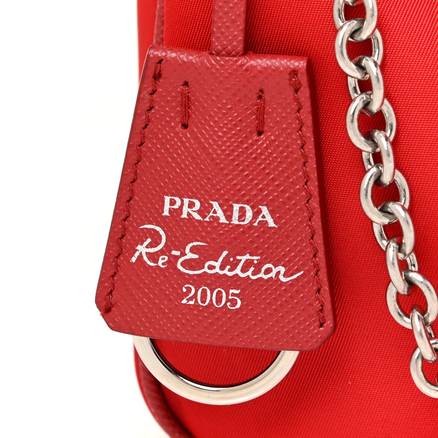 Nylon Re-Edition 2005 Shoulder Bag Rosso