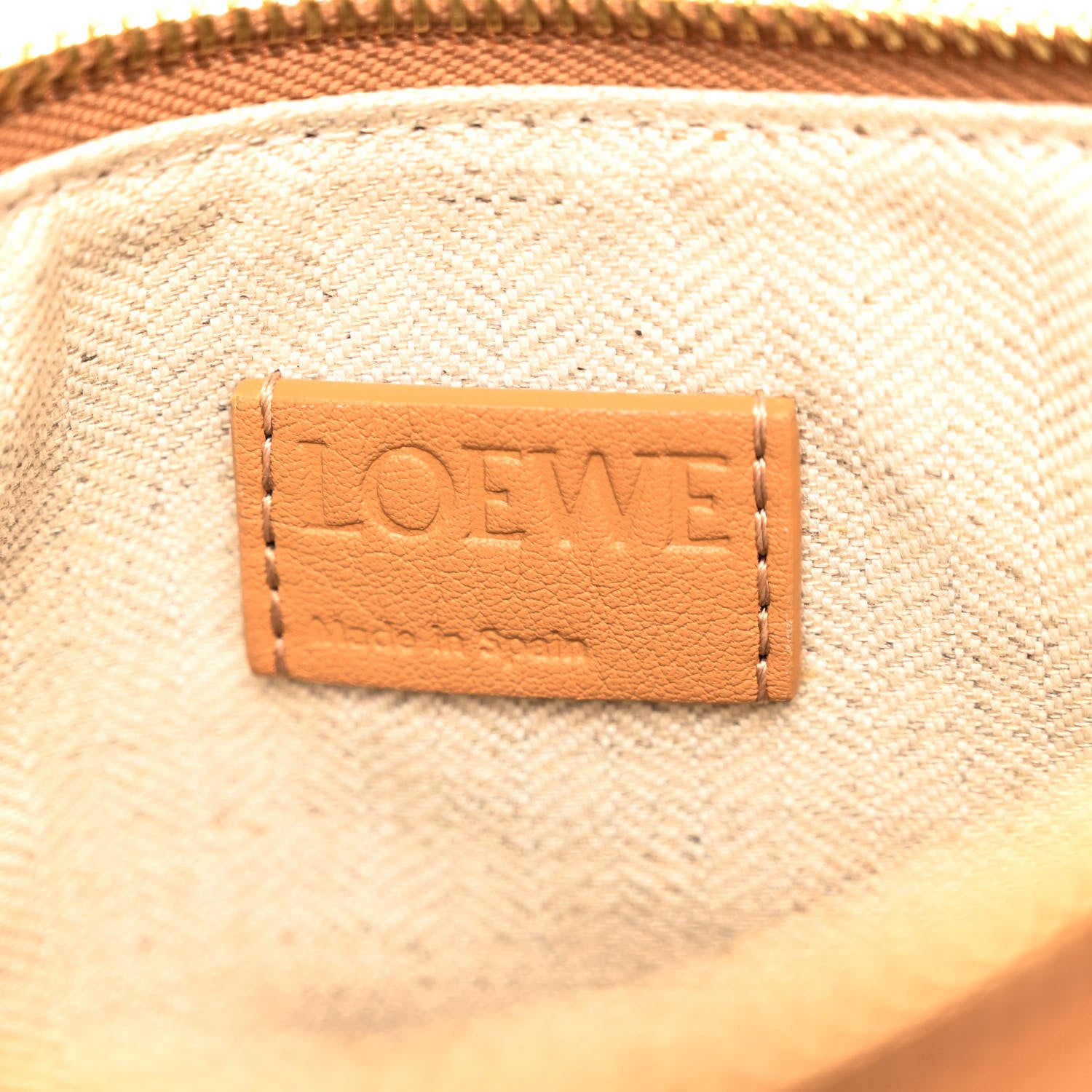 Loewe Calfskin Mini Hammock Hobo Warm Desert 6 of 9
