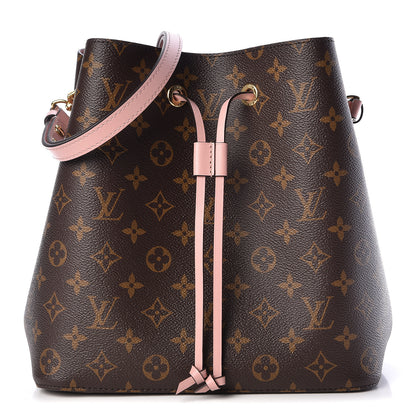 Louis Vuitton Monogram Neonoe MM Rose Poudre 1 of 9