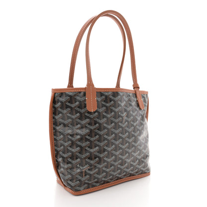 Goyard Goyardine Reversible Mini Anjou Black Gold 5 of 17
