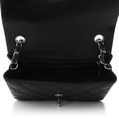 Chanel Caviar Quilted Mini Rectangular Flap Black 7 of 10
