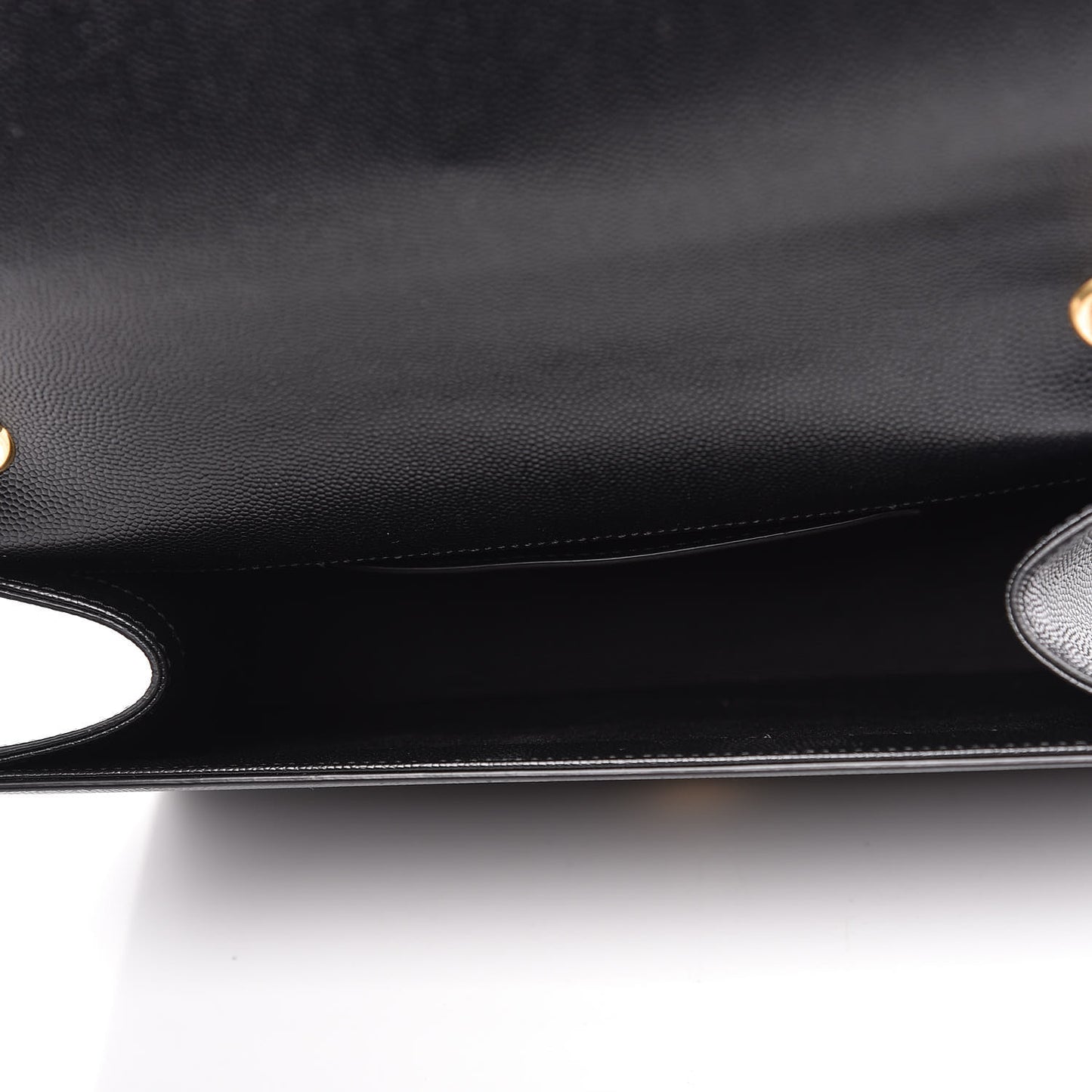 Grain De Poudre Medium Classic Monogram Kate Satchel Black