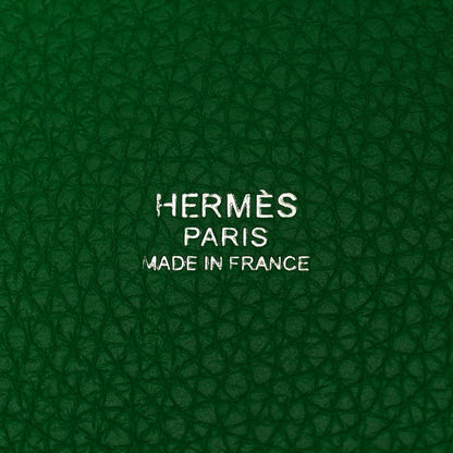 Hermes Taurillon Clemence Picotin Lock 18 PM Bambou 6 of 12