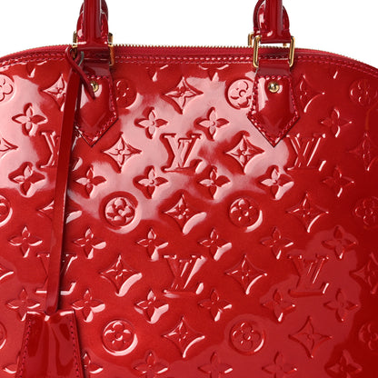 Louis Vuitton Vernis Alma GM Pomme D'Amour 7 of 9