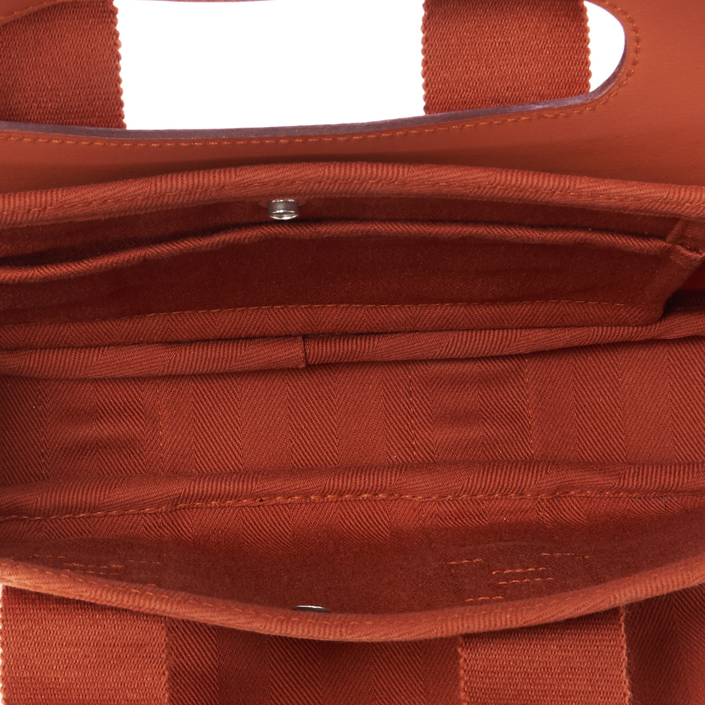 Hermes Chevron Herringbone Swift Long Valparaiso PM Potiron 7 of 8