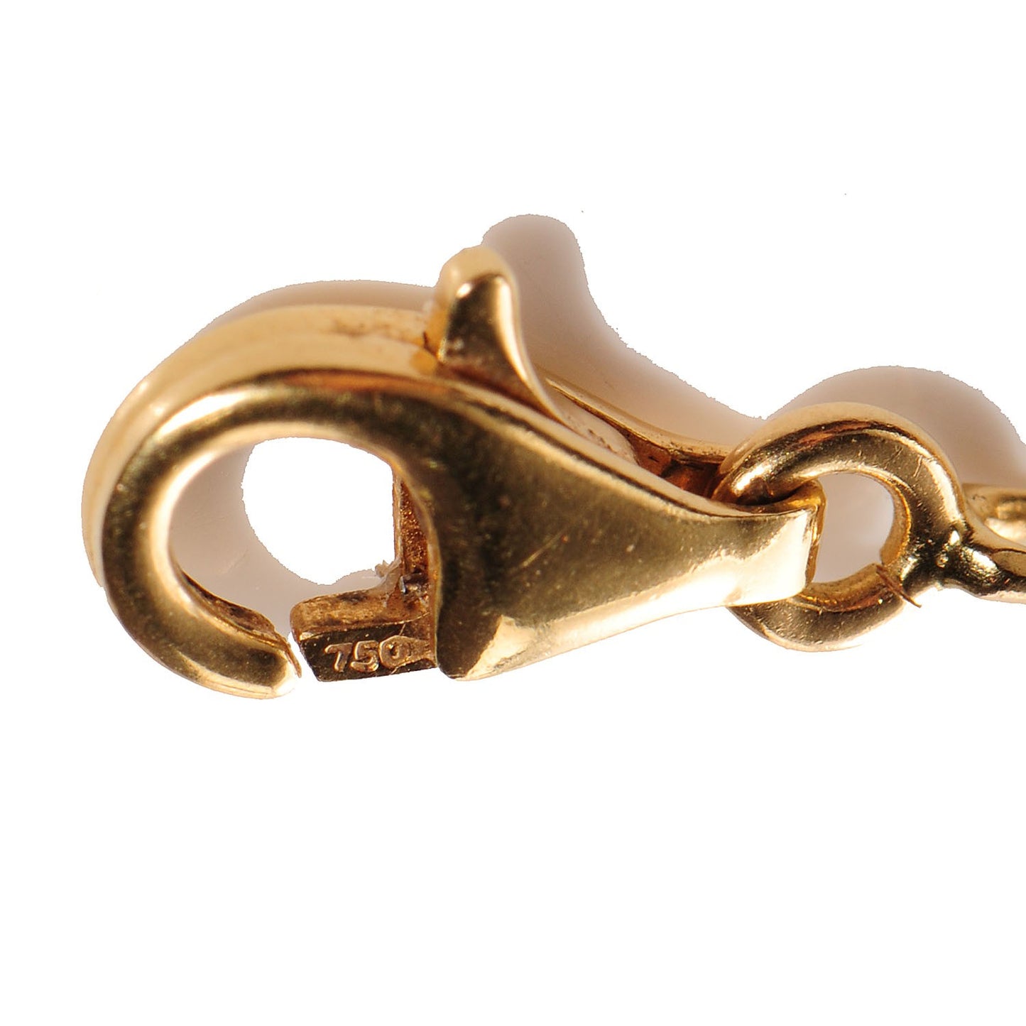 18K Yellow Gold Black Onyx 5 Motifs Vintage Alhambra Bracelet