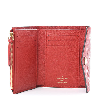 Louis Vuitton Empreinte Victorine Wallet Cherry 7 of 10