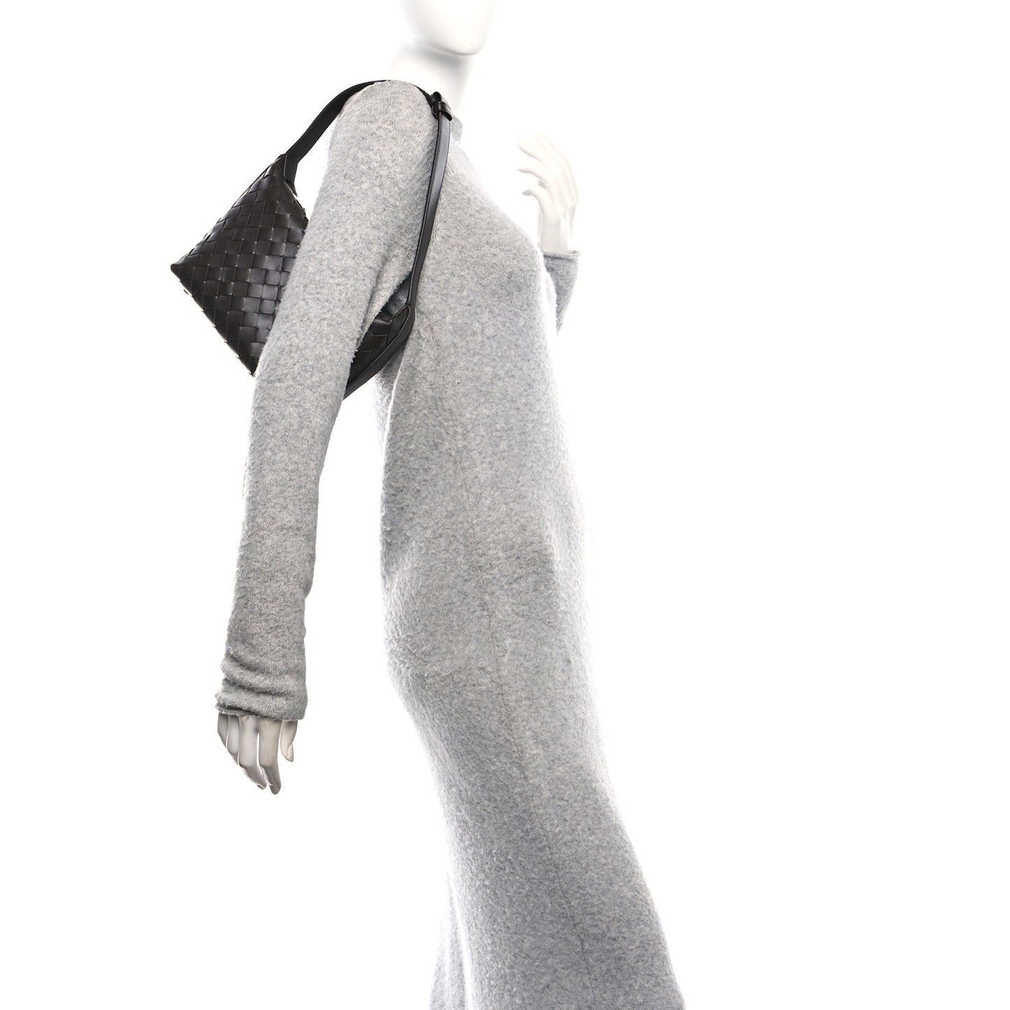 Calfskin Nappa Intrecciato Mini Wallace Fondant