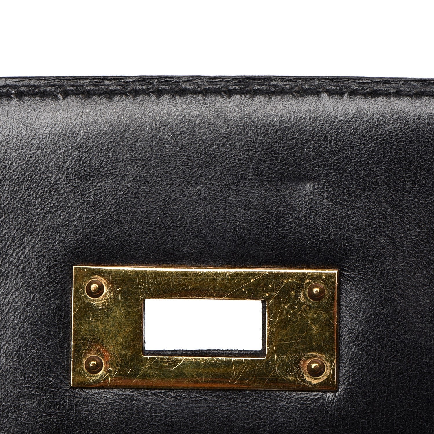Hermes Box Kelly Retourne 32 Black 15 of 31