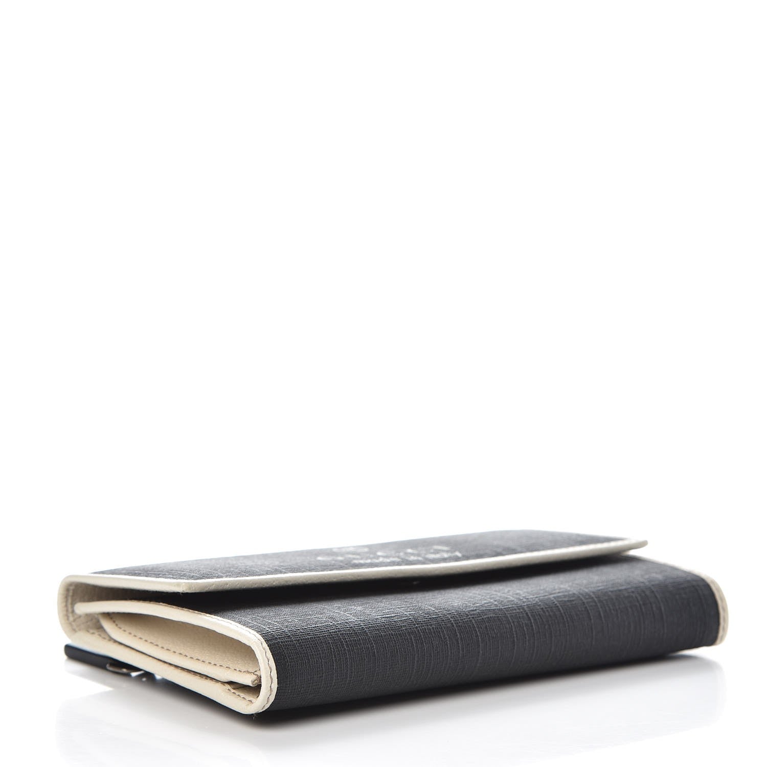 Gucci Coated Canvas Logo Continental Wallet Black 4 of 7