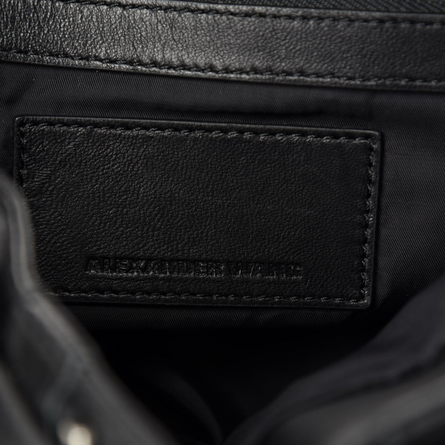 Lambskin Studded Mini Marti Convertible Backpack Black Rhodium Hardware