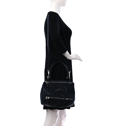 Givenchy Tumbled Sheepskin Medium Pandora Navy 2 of 8