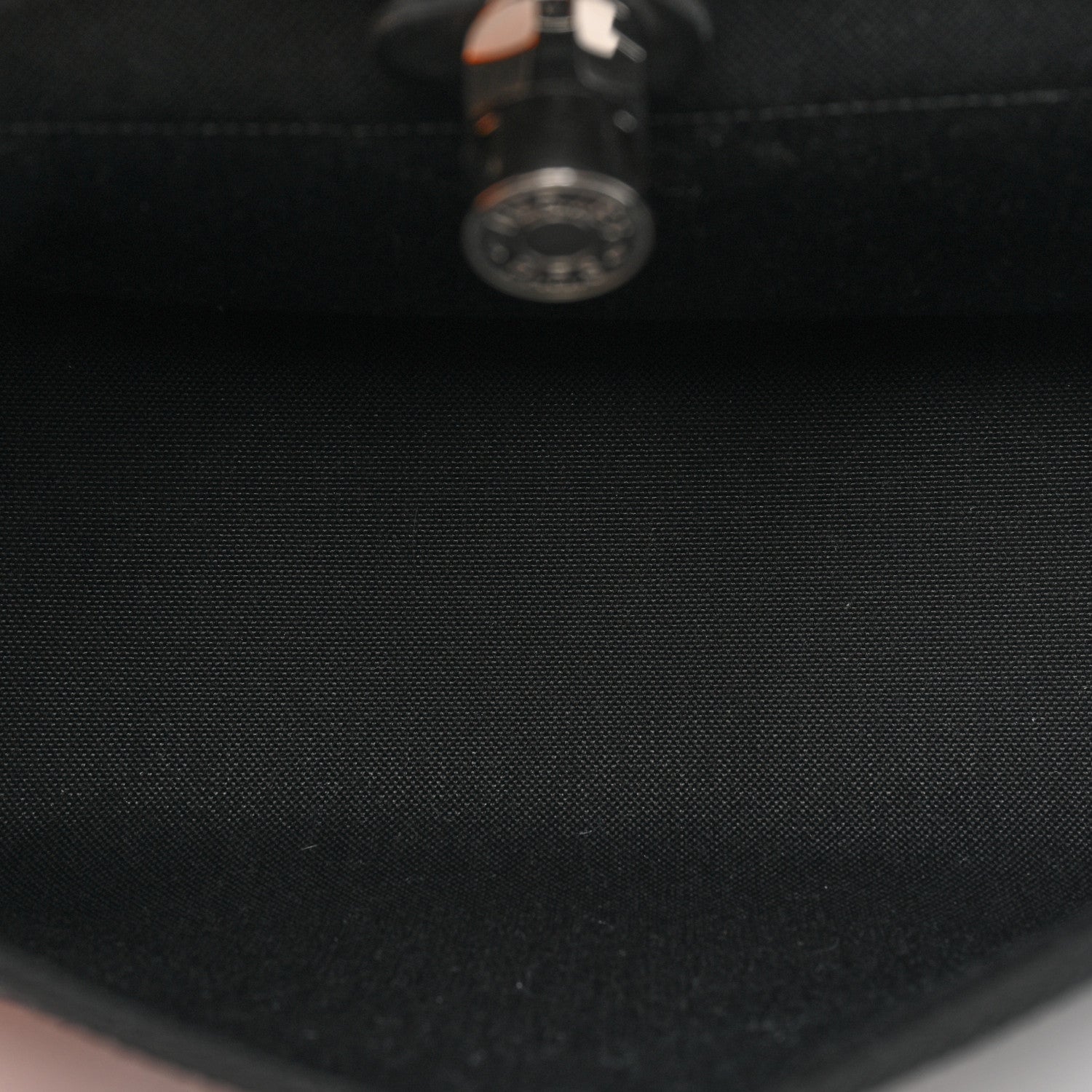 Hermes Military Toile Vache Hunter Herbag Zip PM 31 Black 6 of 11