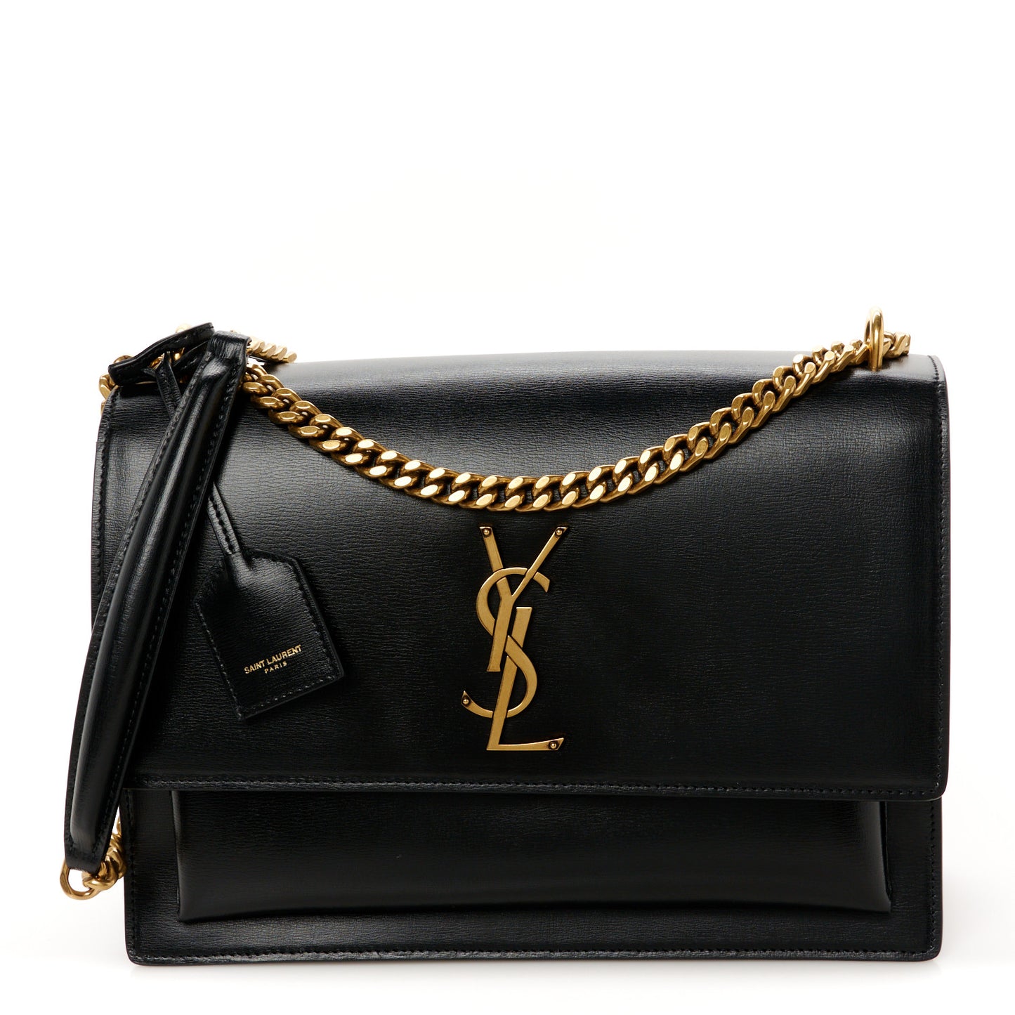 Calfskin Large Monogram Sunset Black