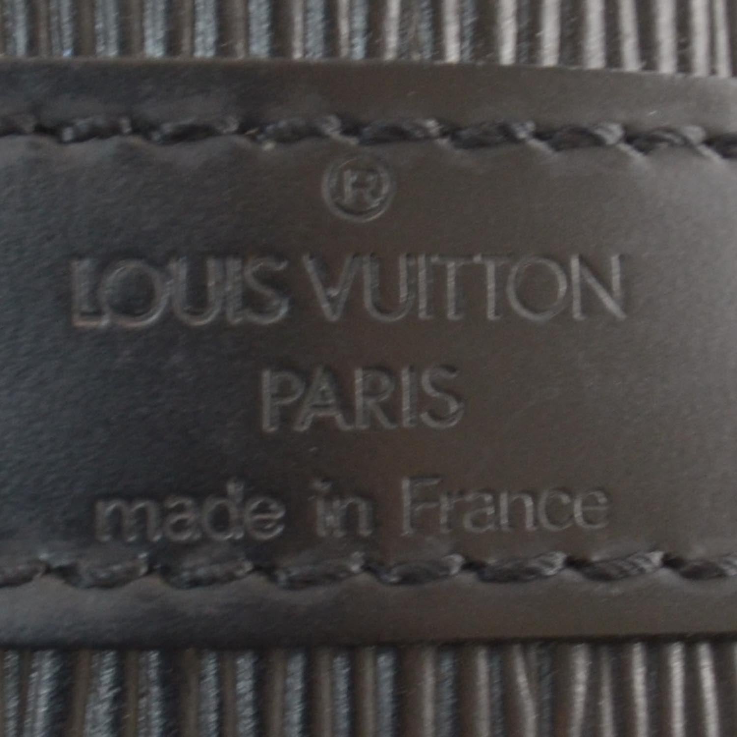 Louis Vuitton Epi Petit Noe Black 8 of 8