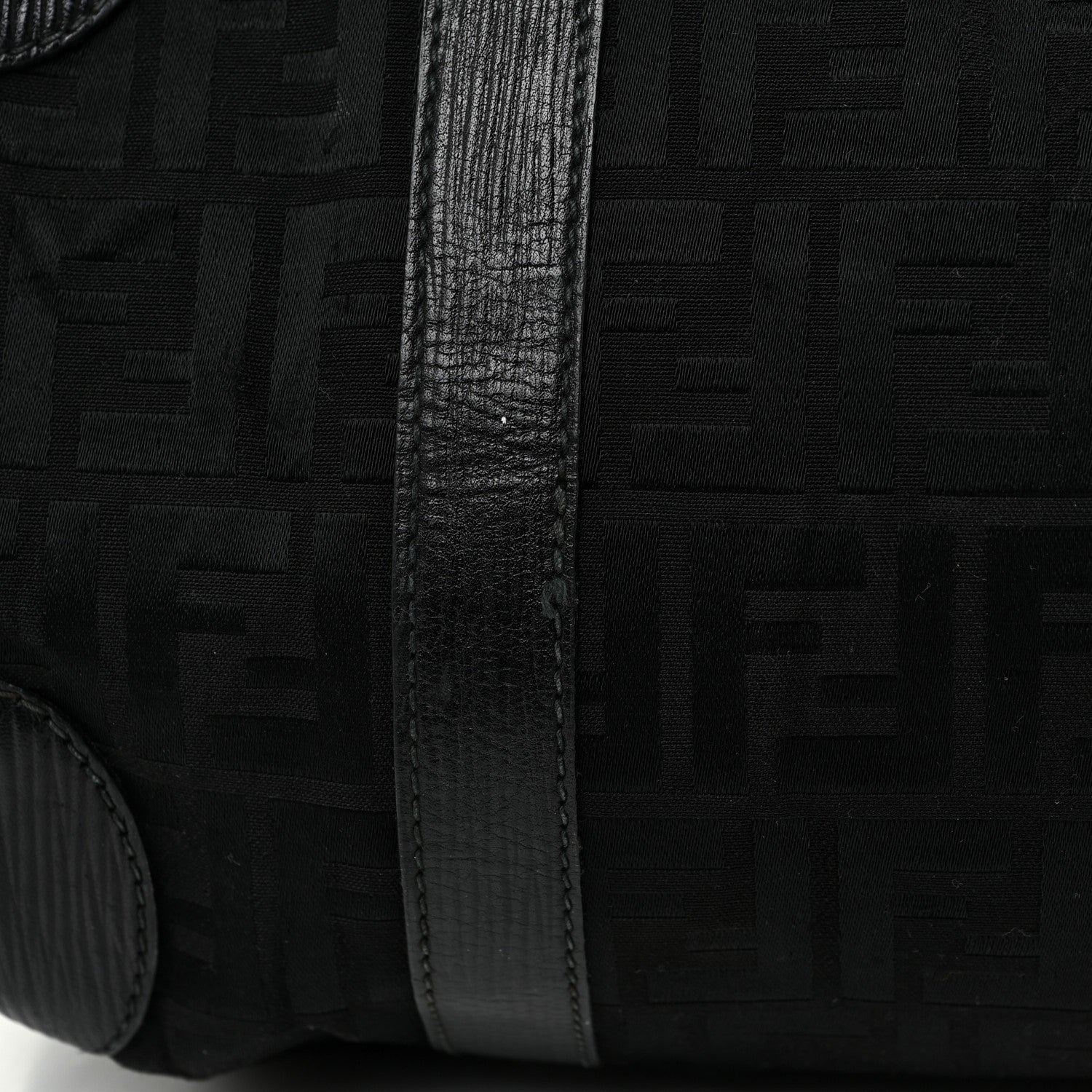 Fendi Canvas Zucca Bowler Black 27 of 37