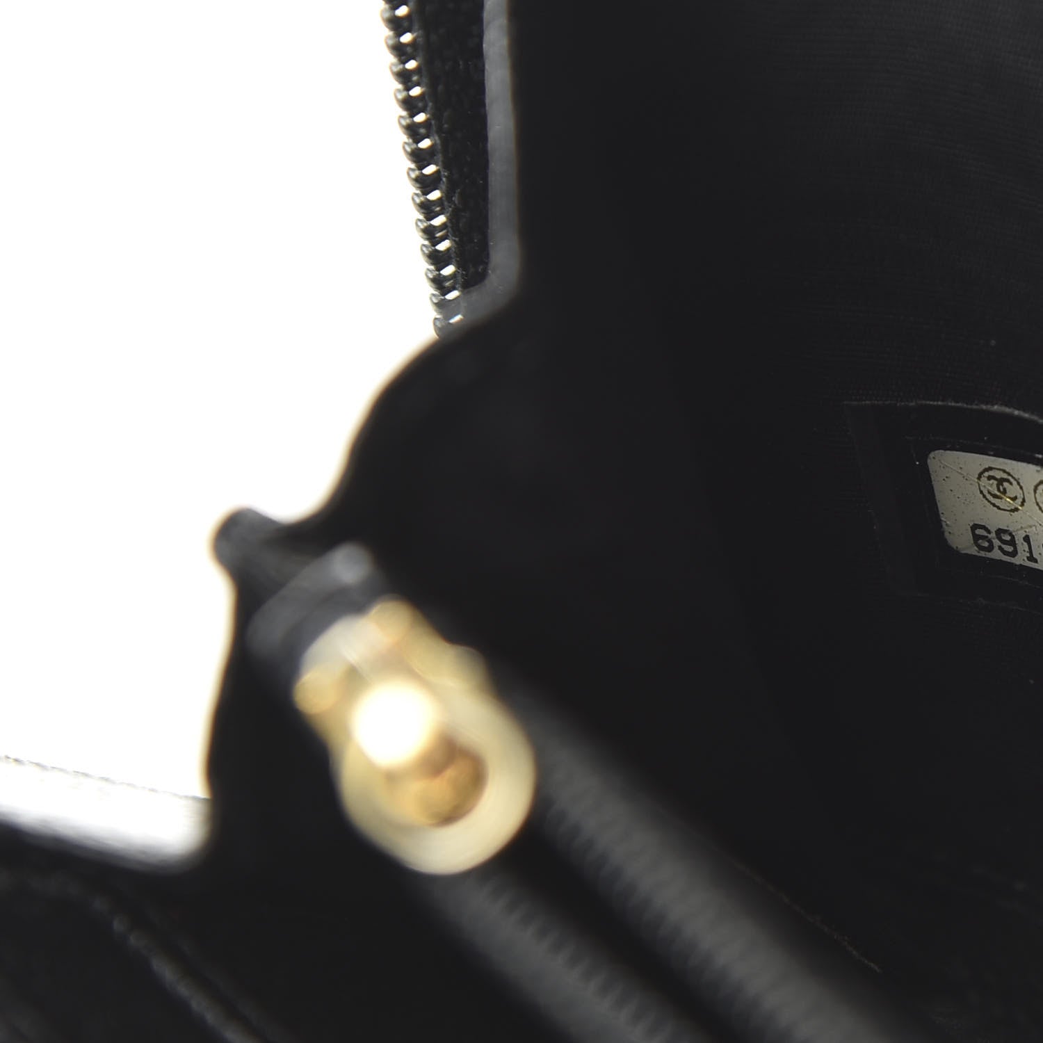 Chanel Caviar Large Timeless CC Zip Around Wallet Black 12 of 16