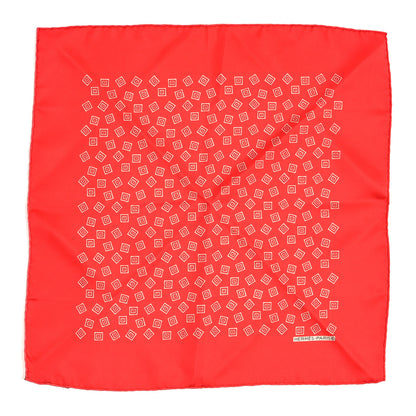 Hermes Silk Bolduc Pocket Square Scarf 1 of 6
