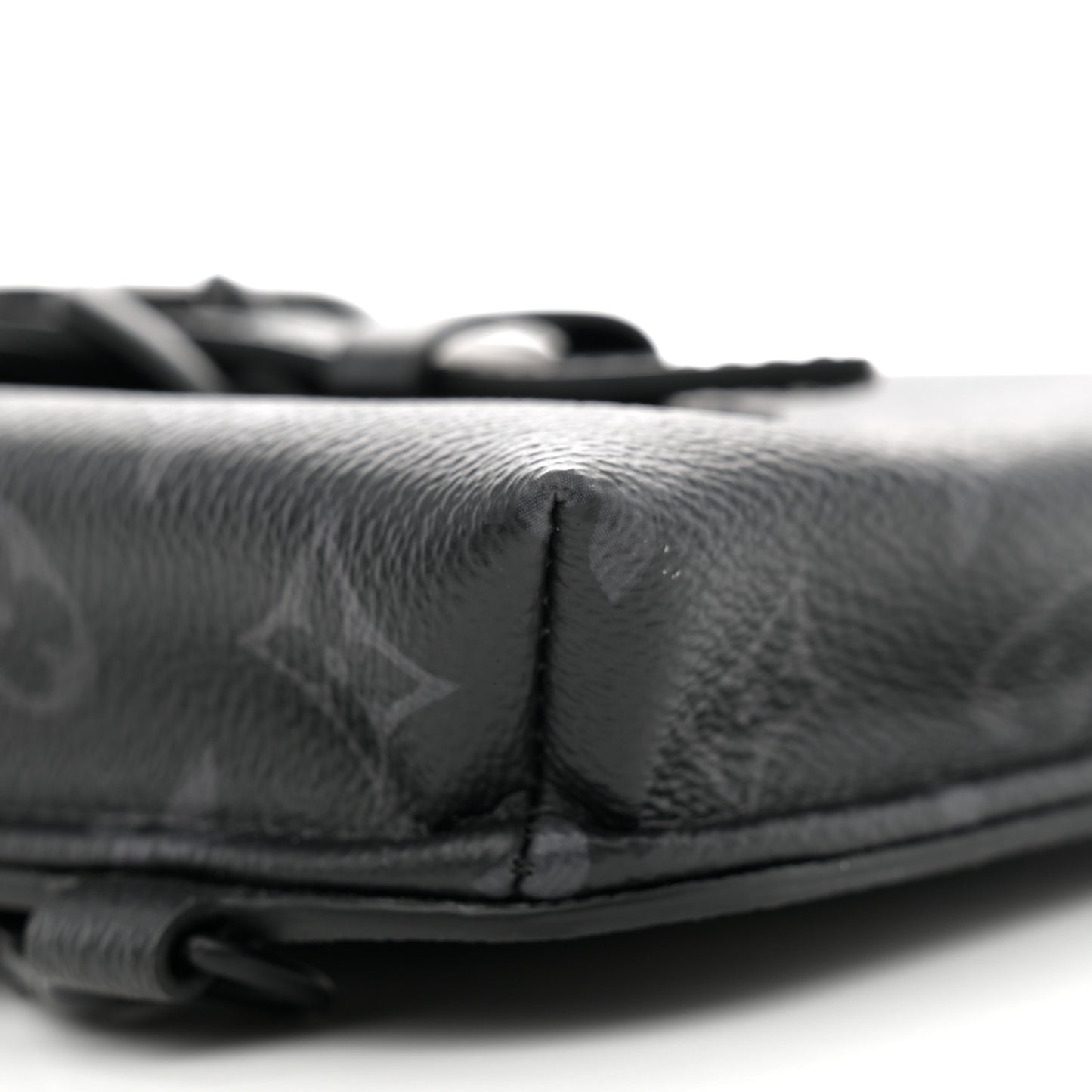Monogram Eclipse Saumur Slingbag Black