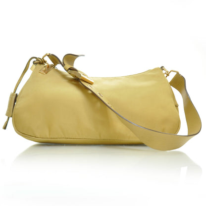 Prada Tessuto Nylon Leather Small Shoulder Bag 1 of 9