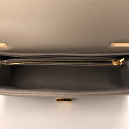 Louis Vuitton Empreinte Monogram Giant Madeleine MM Dove Grey Beige 4 of 5