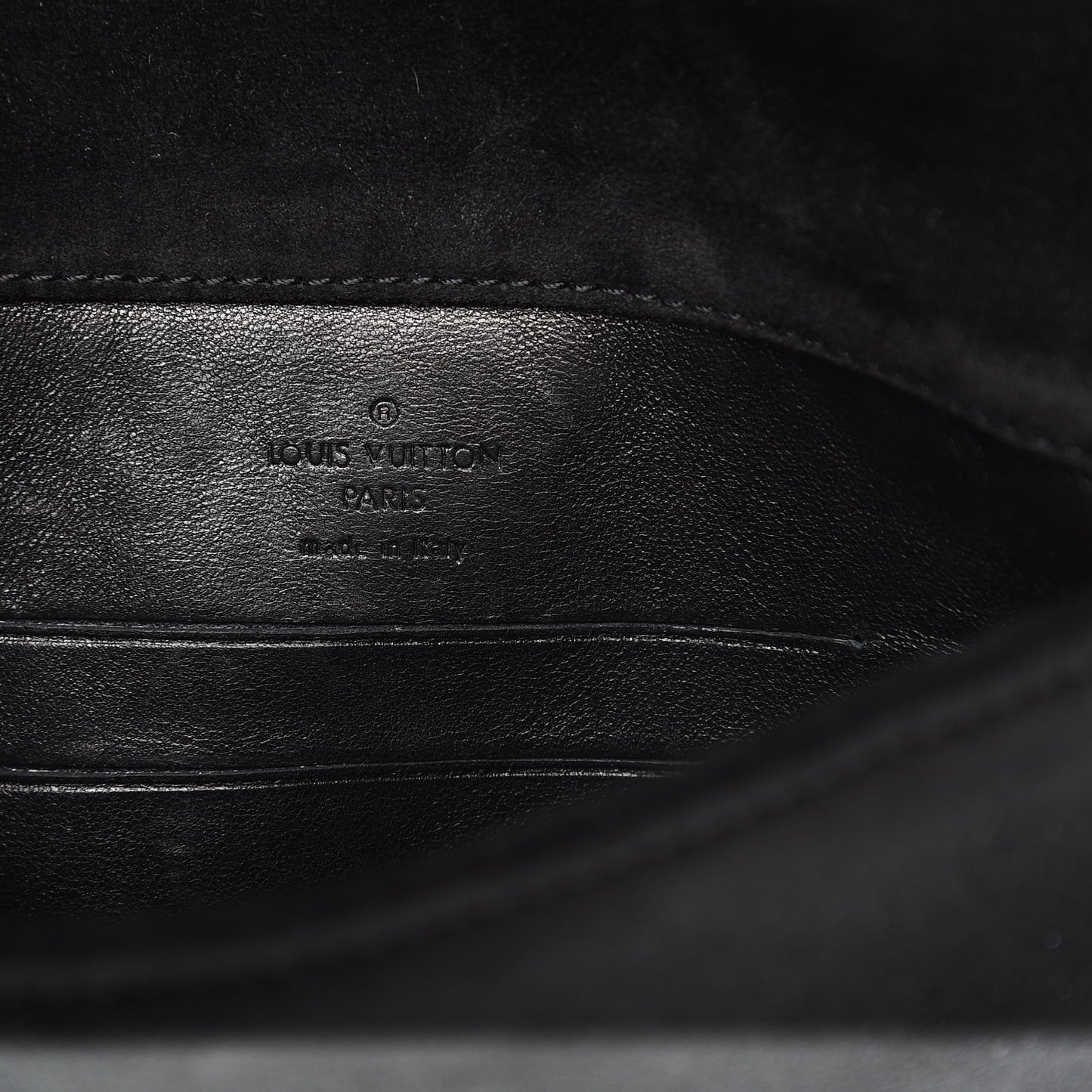 Suede SC Slim Clutch Coal