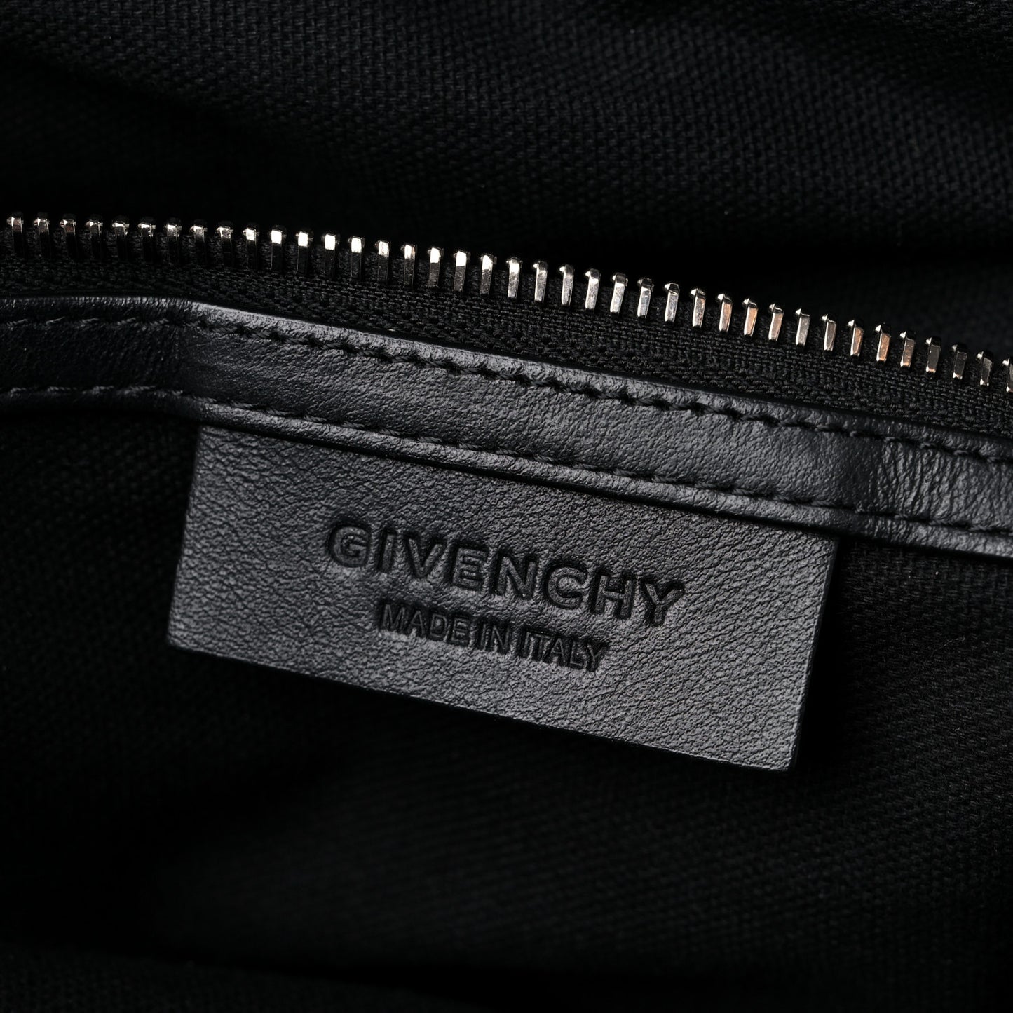 Calfskin Medium Biker Nightingale Black