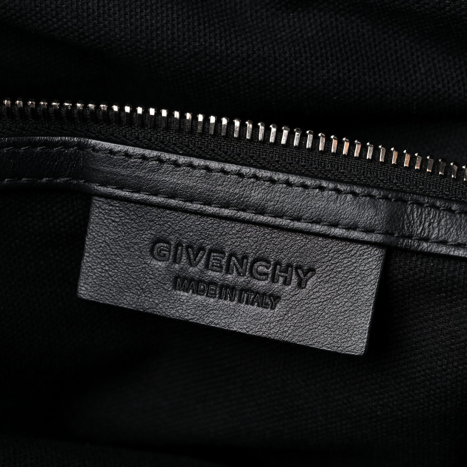 Givenchy Calfskin Medium Biker Nightingale Black 6 of 13