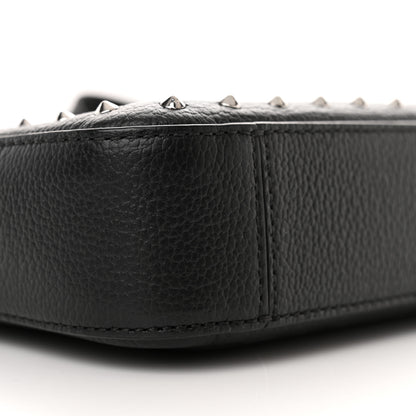 MCM Grained Calfskin Small Kaison Park Avenue Stud Crossbody Bag Black 8 of 12