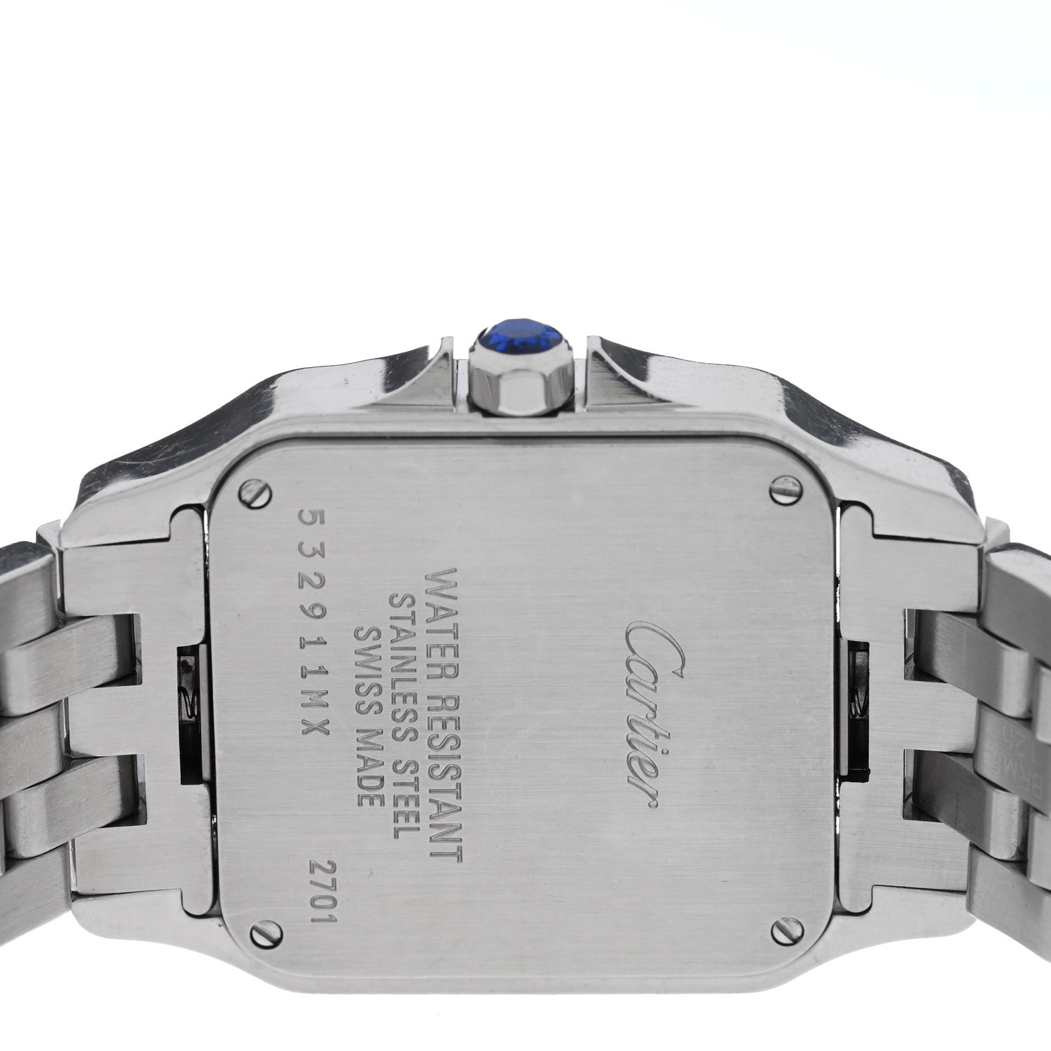 Cartier Stainless Steel 26mm Santos Demoiselle Quartz Watch 4 of 4