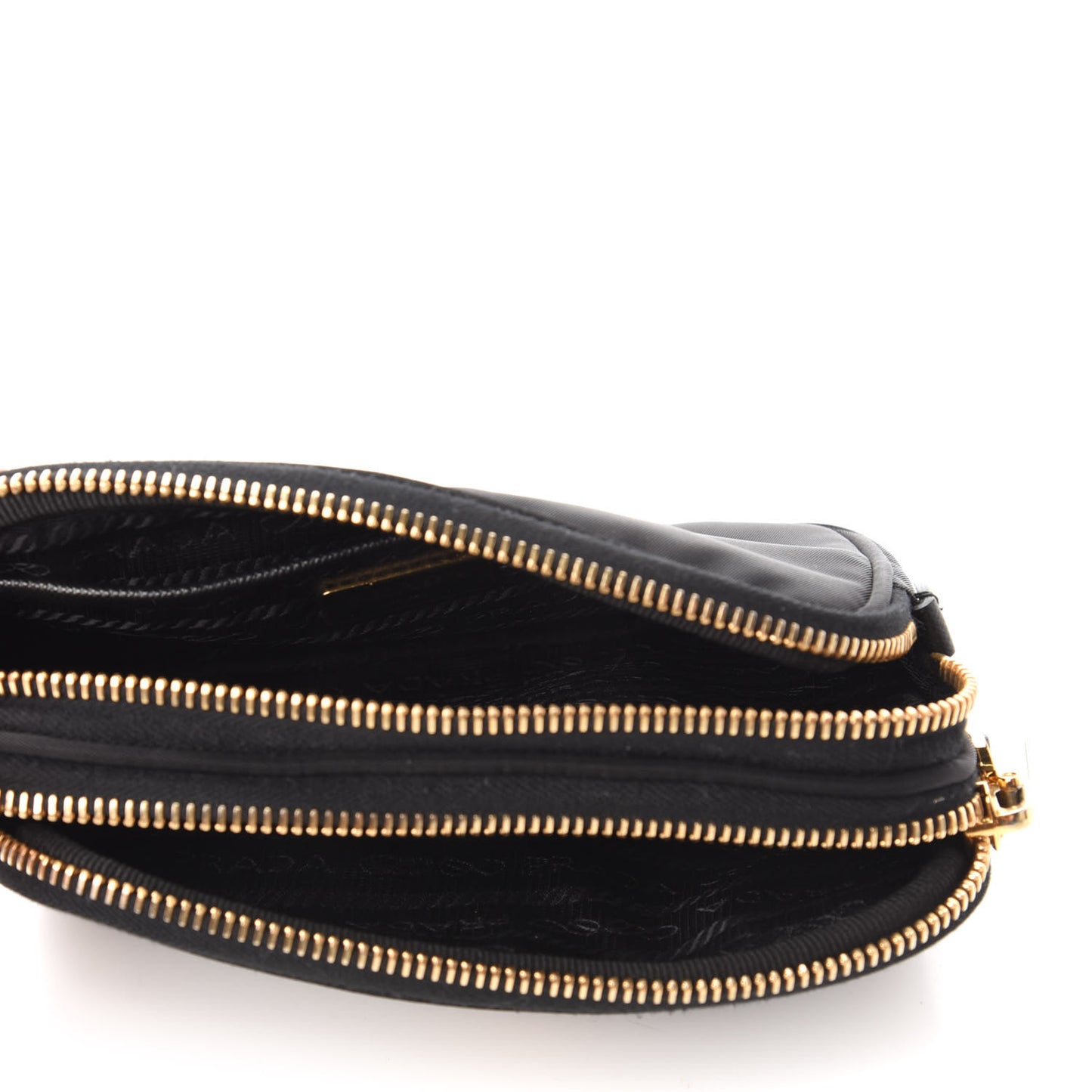 Tessuto Nylon Mini Camera Crossbody Bag Black
