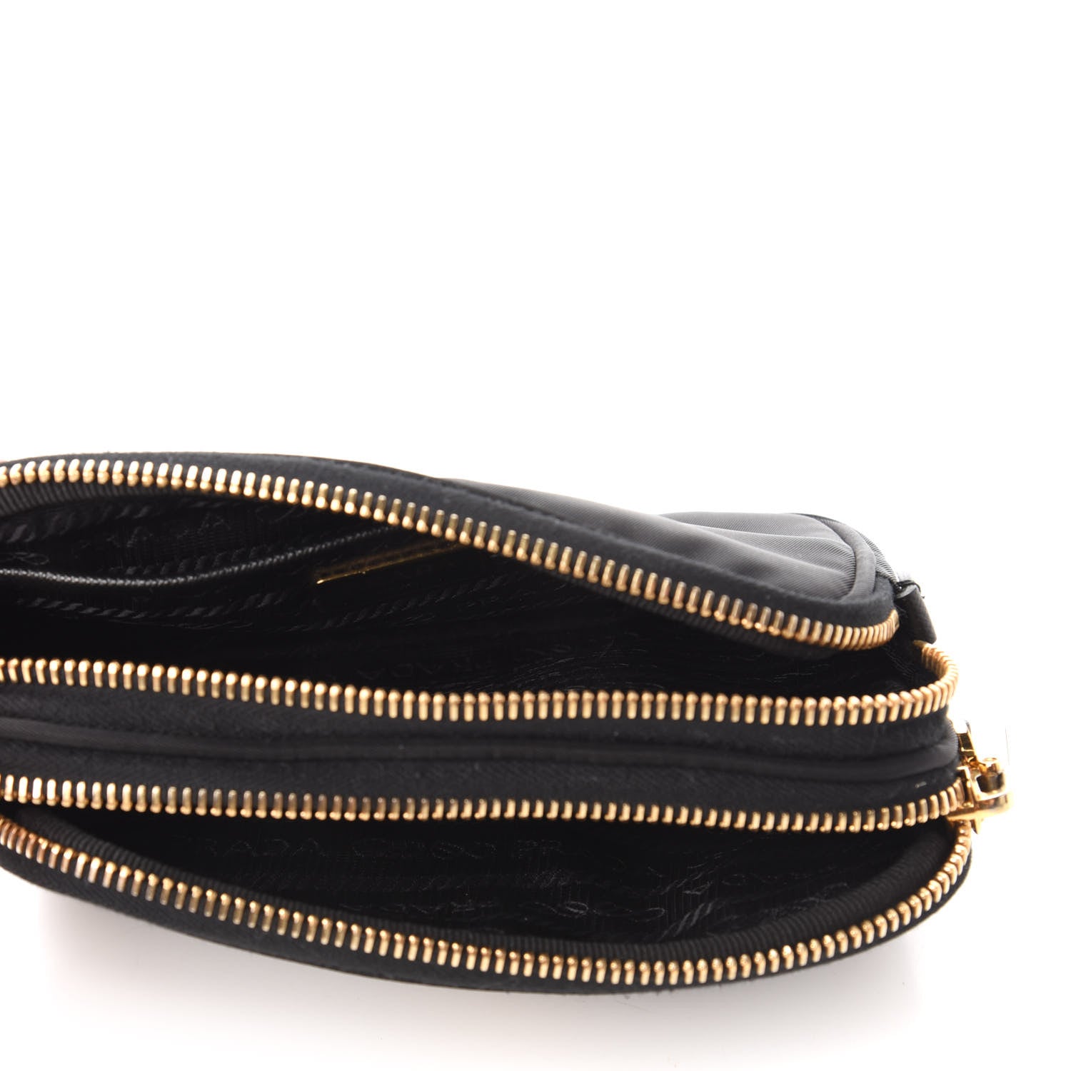 Prada Tessuto Nylon Mini Camera Crossbody Bag Black 5 of 9