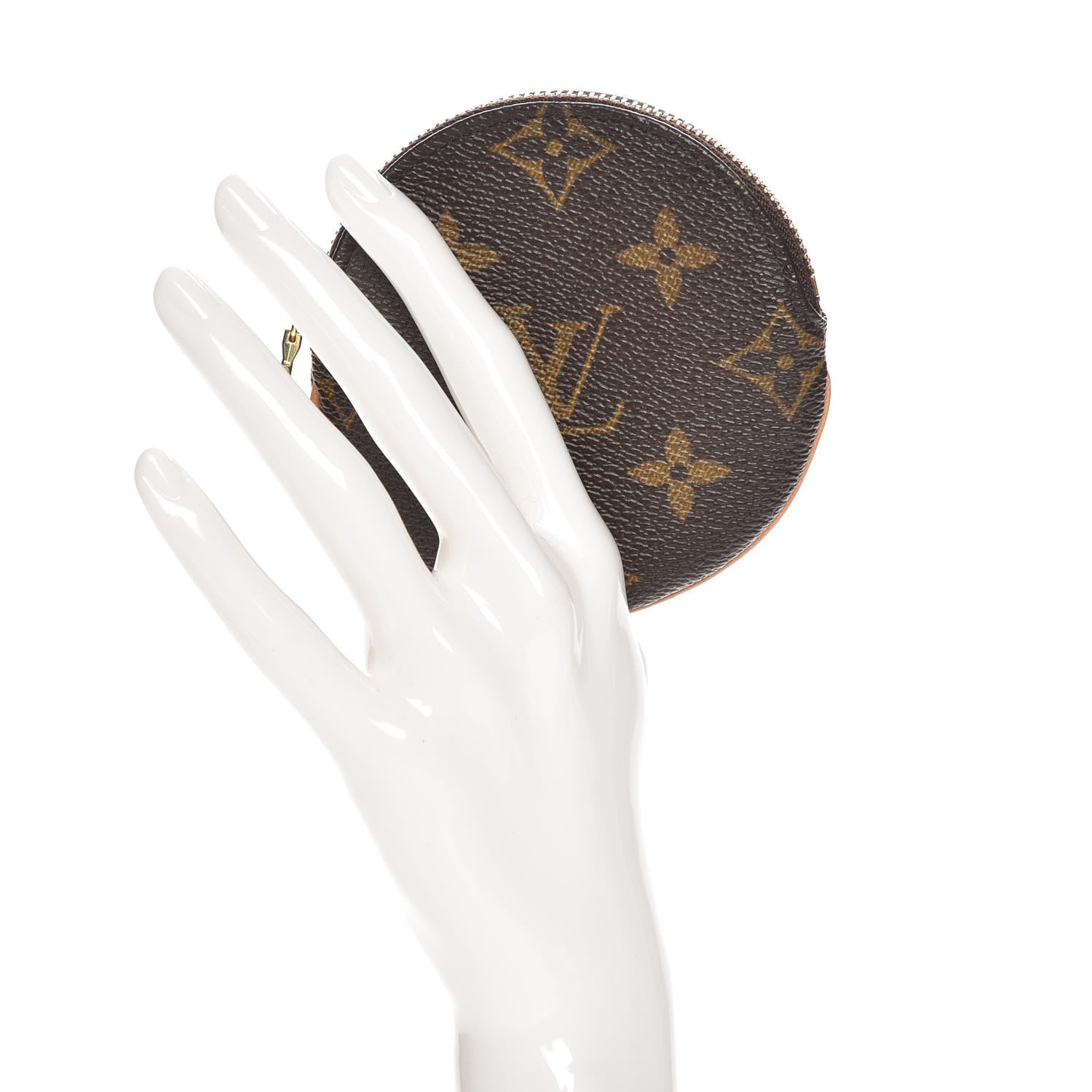 Louis Vuitton Monogram Round Coin Purse 2 of 7