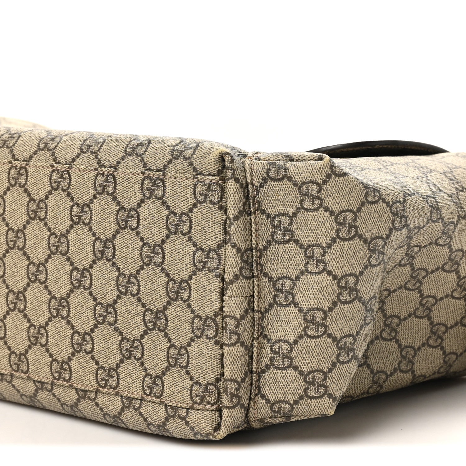 Gucci GG Plus Monogram Messenger Diaper Bag Dark Brown 9 of 9