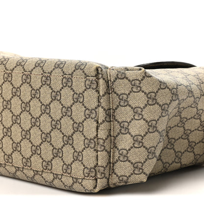 Gucci GG Plus Monogram Messenger Diaper Bag Dark Brown 9 of 9