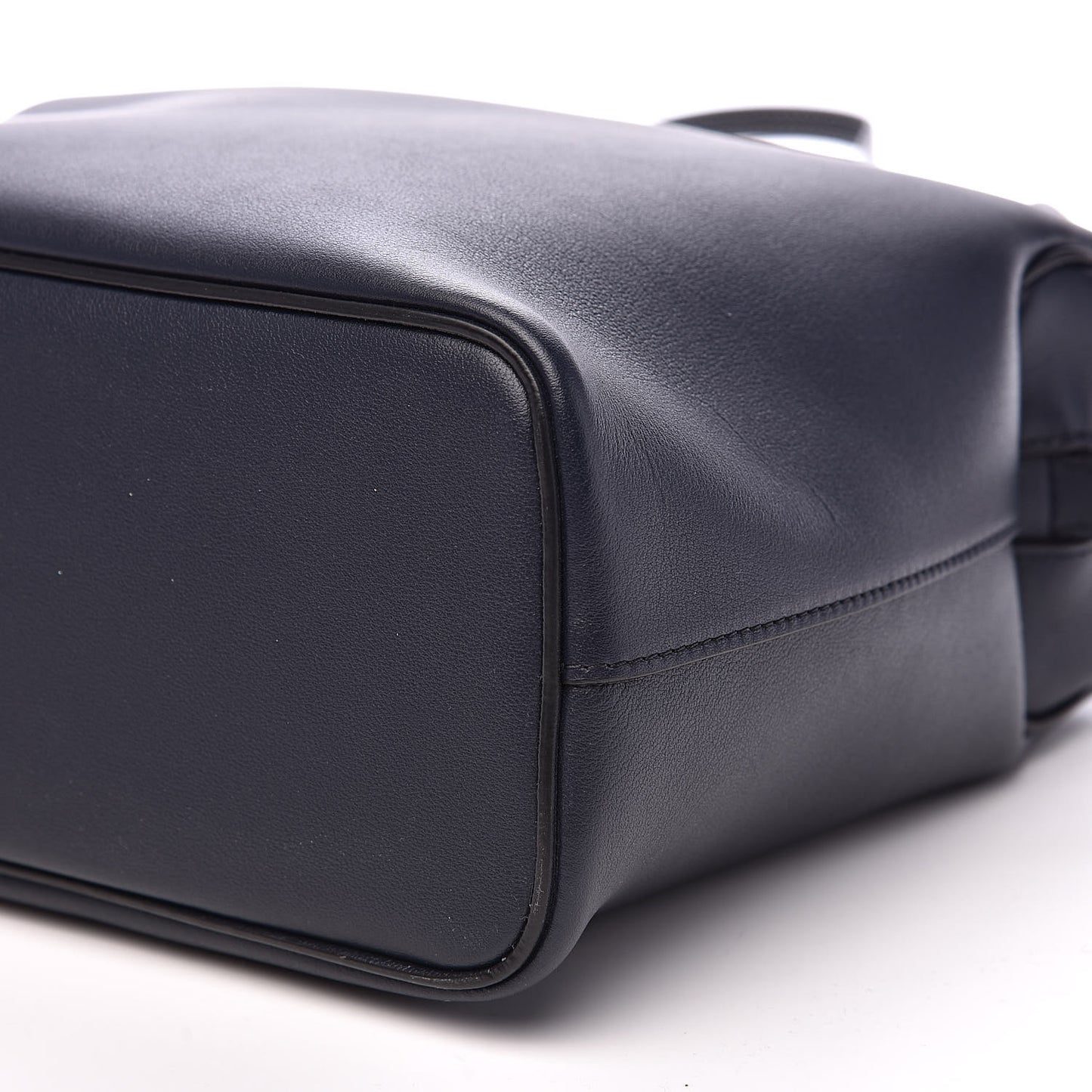 Lambskin Small Soft Cube Satchel Navy