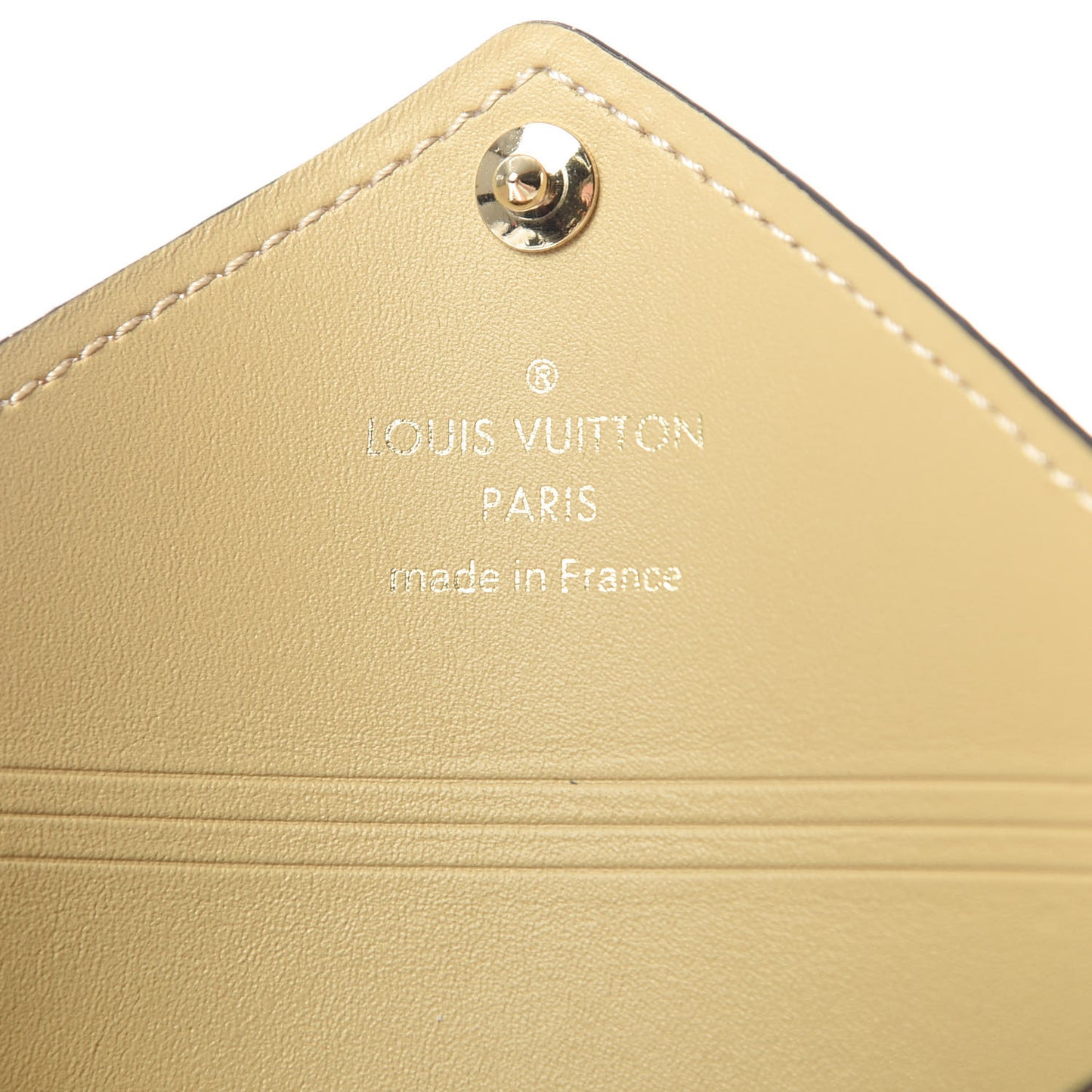 Monogram Giant Small Kirigami Pochette Insert White