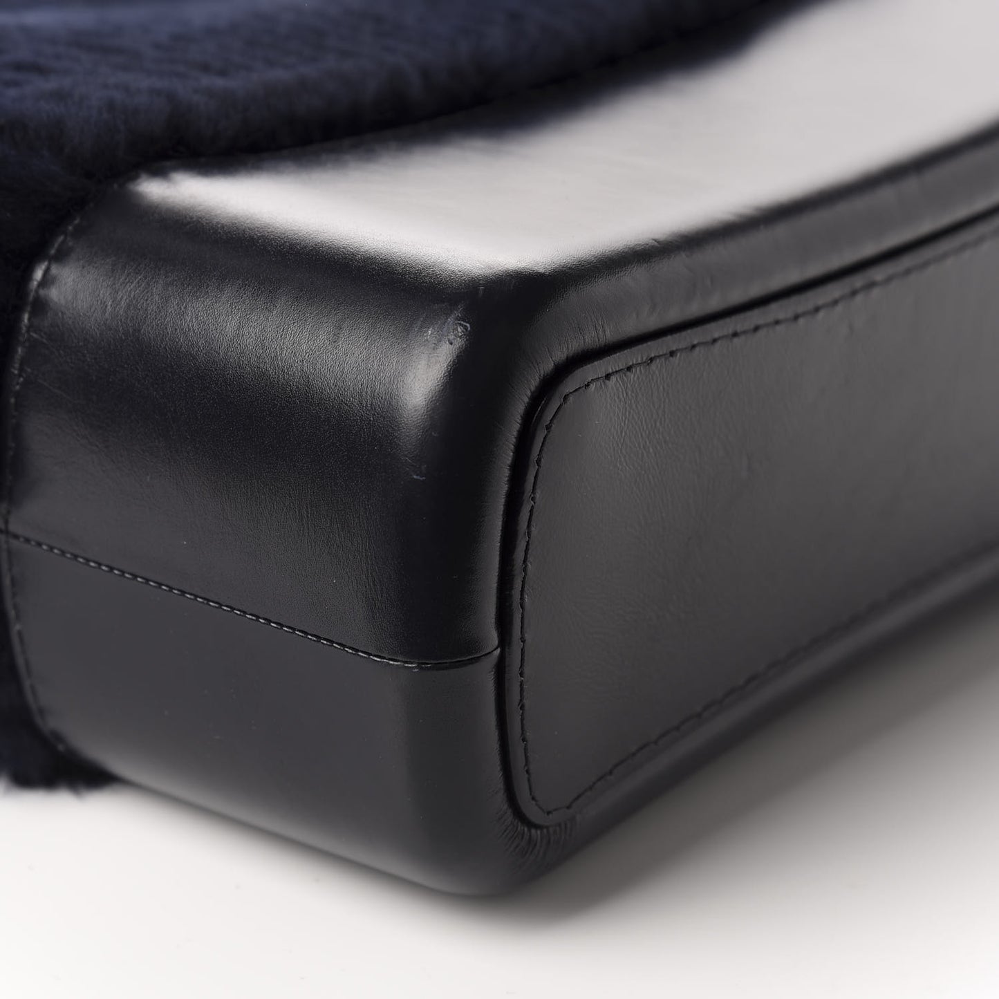 Shearling Medium Gabrielle Hobo Navy
